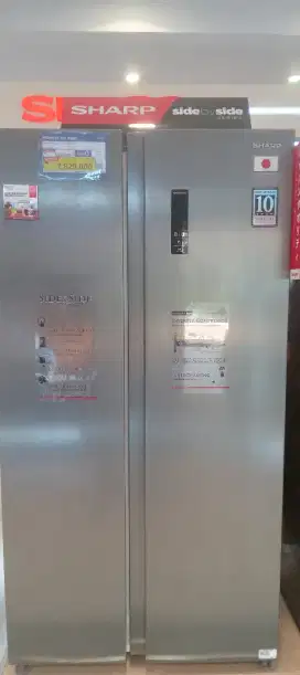 Sharp Refrigerator SBS 472 SILVER