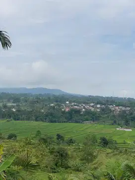 Tanah siap bangun villa dan cafe view pemandangan alam