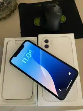 Iphone 11/128 gb warna putih