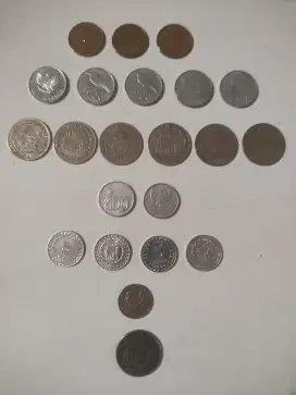 Uang koin kuno edisi 1978 s/d 2003