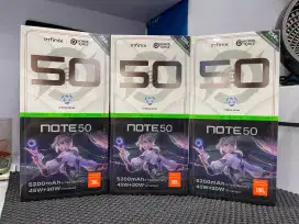PROMO New Infinix Note 50 8+8/256GB Garansi Resmi Infinix 1 Tahun