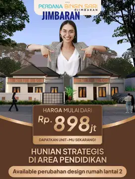 Jual Rumah Murah Dekat kampus Udayana Jimbaran Bali