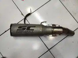 Knalpot racing SC PROJECT