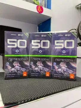 PROMO NEW Infinix Note 50 Pro 8+8/256GB Garansi Resmi 1 Tahun