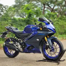 YAMAHA R15 V4 BLUE 2023 KM 16K PAJAK HIDUP