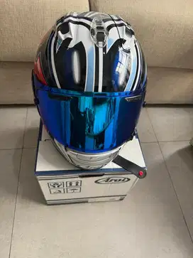 Helm Arai Fullface Nakano Shuriken Silver