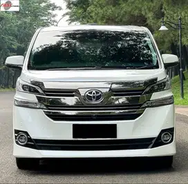 TOYOTA VELLFIRE G ATPM 2017 2.5 AT PILOT SEAT LOW KM.52RB#F7ST