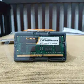 RAM DDR4 SODIMM 8GB 2666Mhz Merk Etopso untuk Laptop Notebook Mini PC