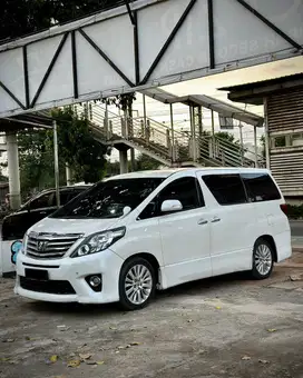 Toyota Alphard S CBU Putih 2012 Tdp Murmer Ori Menarik Bu Antik Baru