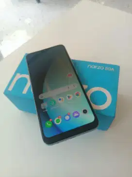 Realme Narzo 50A ram 4/64 mlus normal semua nya lkp