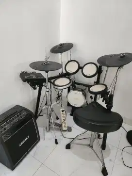 DRUM ELEKTRIK YAMAHA DTX542 & AMPLIFIER