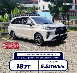 All New Veloz Q NON TSS 1.5 AT 2023 Pemakaian 2024