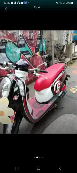Honda Scoopy plat L