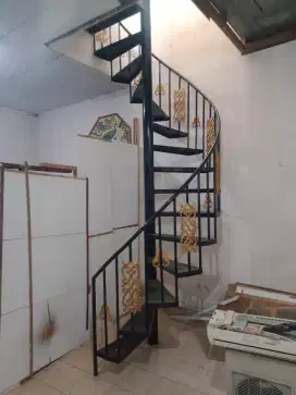 Tangga putar bekas