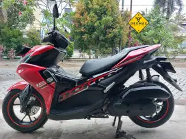 (DP 500)‼️ Yamaha Aerox Connected Merah Mulus 2022 Cash / Kredit