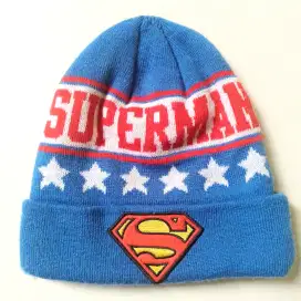 Topi Beanie Kupluk Superman Dewasa DC Comics