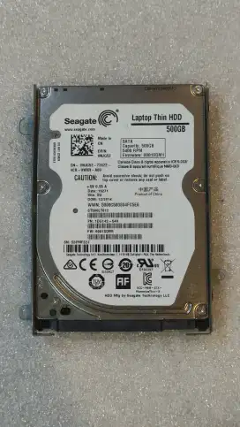 Dijual Harddisk Seagate Original 500 GB, Kesehatan HDD 98%