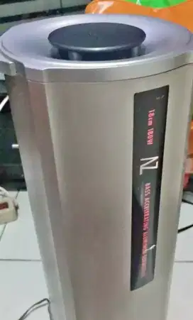 subwoofer pasif Sony 7 in bahan alumunium kuat suara gleerr
