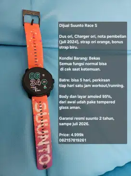Suunto Race S orange