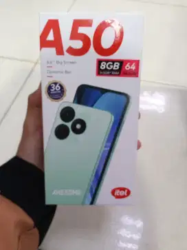 Jual itel A50 3+5/64 bru open box ajh