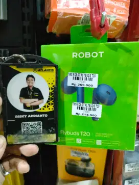 TWS ROBOT PLAYBUDS T20  ATLANTIS DAHSYAT