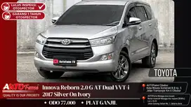 Toyota Innova Reborn 2.0 G AT Dual VVT-i 2017 Silver On Ivory
