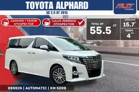 TOYOTA ALPHARD SC 2015 2.5 AT SUNROOF & PILOT SEAT KM.50RB PJK PJG#F6S