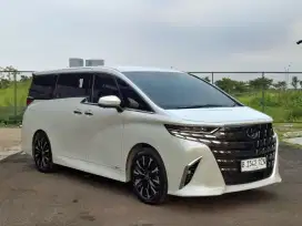 (Km 13rb) Toyota Alphard G 2.5 AT HEV. Tahun 2024. Putih. New a like