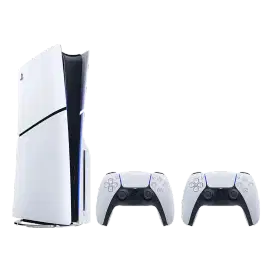 PS5 /PlayStation 5 Disc Slim Two DualSense Wireless Controllers Bundle