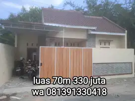 Rumah baru masuk solo