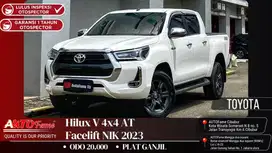 New Hilux V 4x4 AT Facelift NIK 2023 Full Spec Electric Seat White On