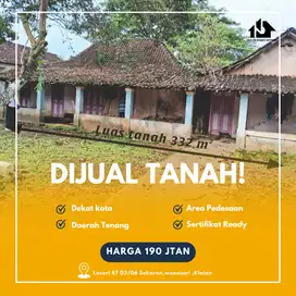 TANAH STRATEGIS AREA KLATEN KOTA