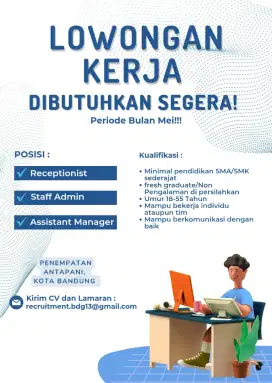 LOKER TERBARU BULAN MEI