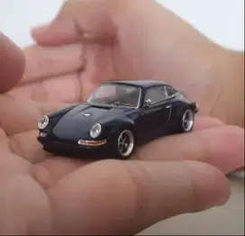 Pop Race Singer Monaco 1/64 (Porsche, Dark Blue, Biru Gelap, PR64-100)