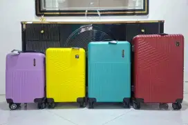 Baru Travel koper polo hardcase fiber abs waterproof size 18 - 24 inch