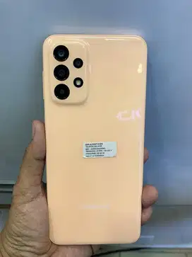 Samsung A23 6/128 hp + charger minus tombol on off aja