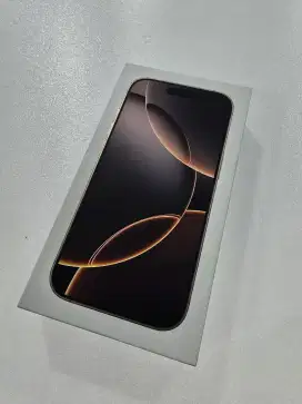 Iphone 16 Pro 512Gb warna Dessert new segel