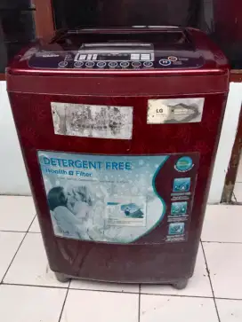 jual mesin cuci Lg 9,5kg digital /otmatis siap pakai blm lama pakai