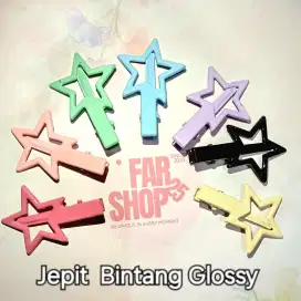 Jepit Rambut Anak Bintang Glossy