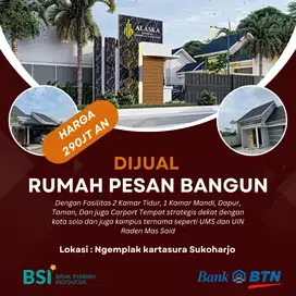 RUMAH SCANDINAVIAN AREA SOLO RAYA DEKAT KAMPUS TERNAMA