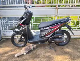 Beat cbs 2024 plat kediri like new