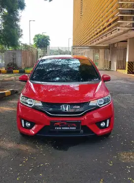 honda jazz rs 1.5 cvt 2016 merah, mulus siap pakai