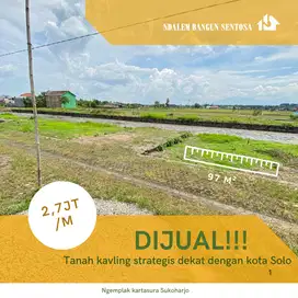 TANAH KAVLING AREA SOLO RAYA DEKAT KAMPUS UIN