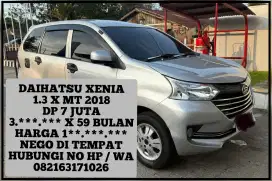 DAIHATSU XENIA 1.3 X MT 2018 DP 7 JUTA