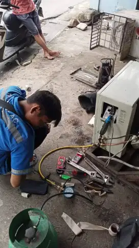 Jasa service ac service kulkas bongkar pasang ac service mesin cuci