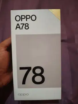 Hp oppo a78 4g ram 8/256