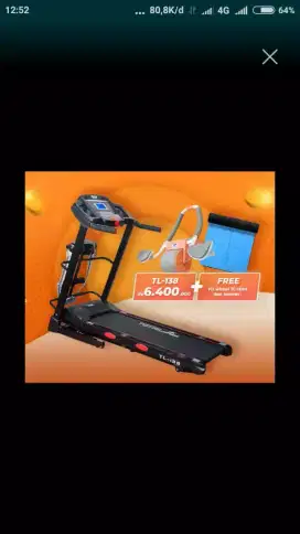 Treadmill elektrik tl 138