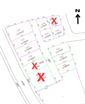 Dijual Tanah Kavling Dekat Living World Mall Gatsu Timur Denpasar