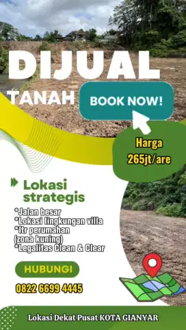 Tanah Murah Stategis