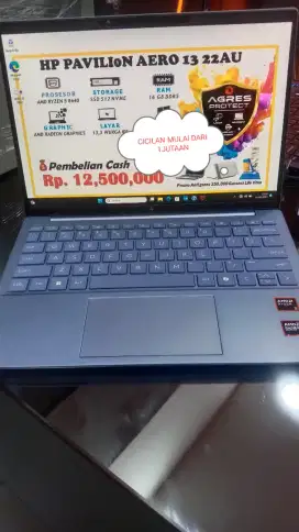 CICILAN HOME CREDIT LAPTOP HP PAVILION AERO 13